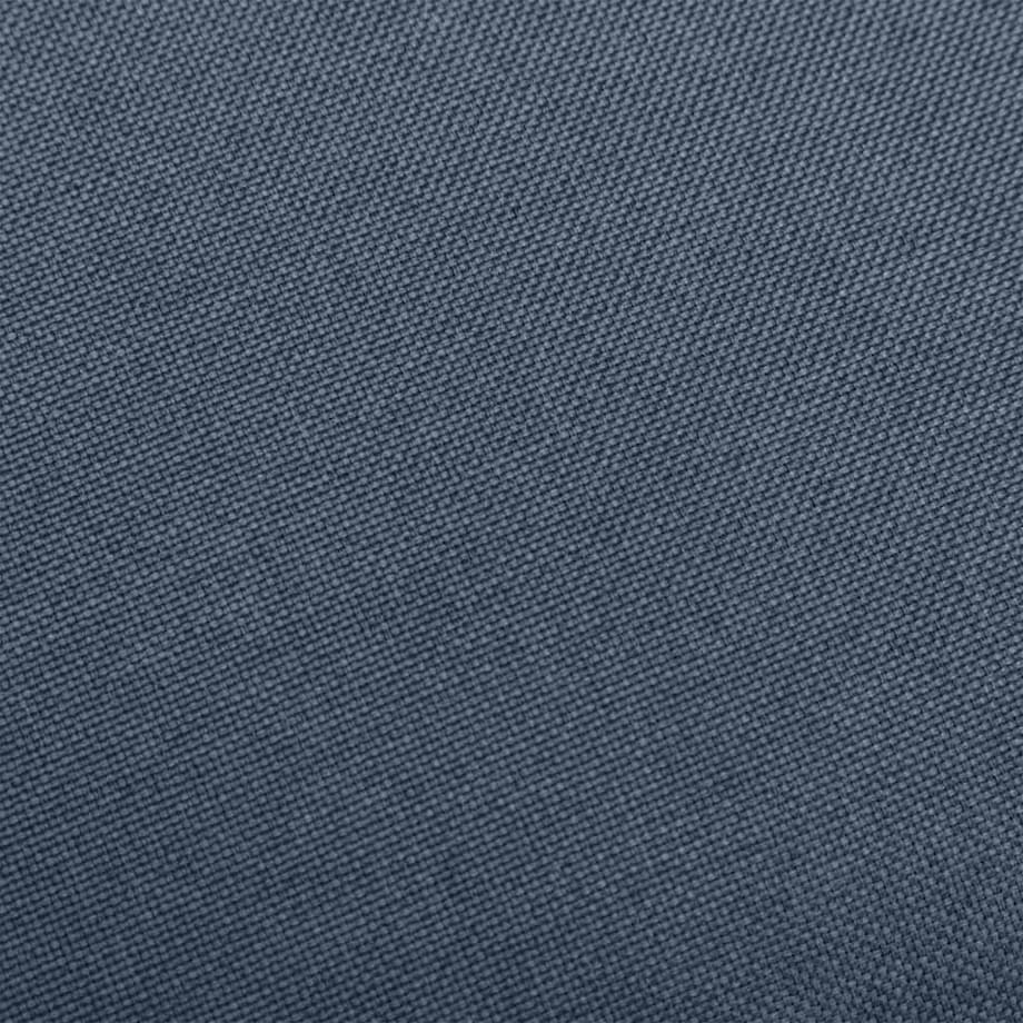 vidaXL Fotel bujany, niebieski, tapicerowany tkaniną