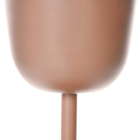 Kwietnik RENGE 28 cm Brązowy Metal