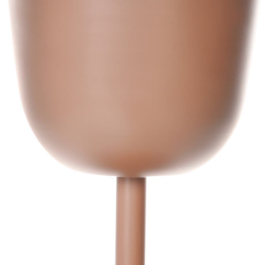 Kwietnik RENGE 28 cm Brązowy Metal