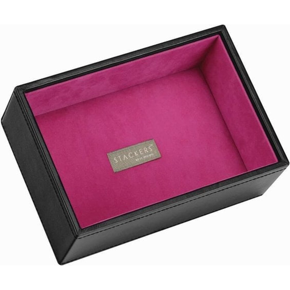 Szkatułka na biżuterię Stackers podwójna mini perłowa