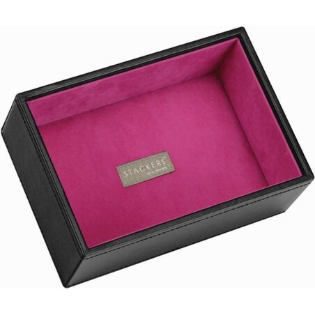 Szkatułka na biżuterię Stackers podwójna mini perłowa