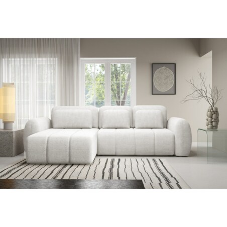 Narożnik CONTII L premium z funkcją spania Kolor: Quelle 01