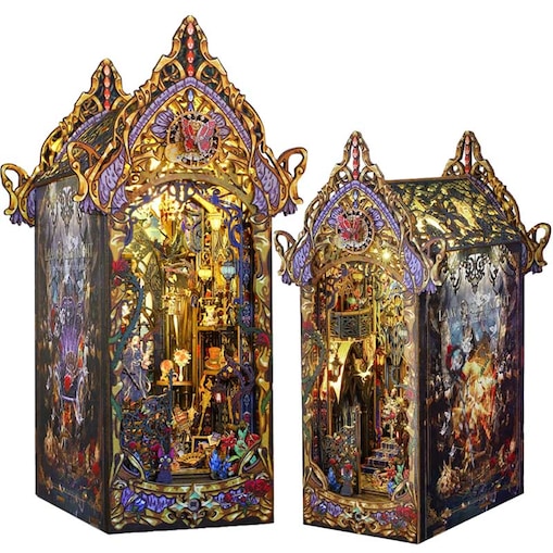 Miniaturowy domek Book Nook - Prawa czarodziejskiej nocy