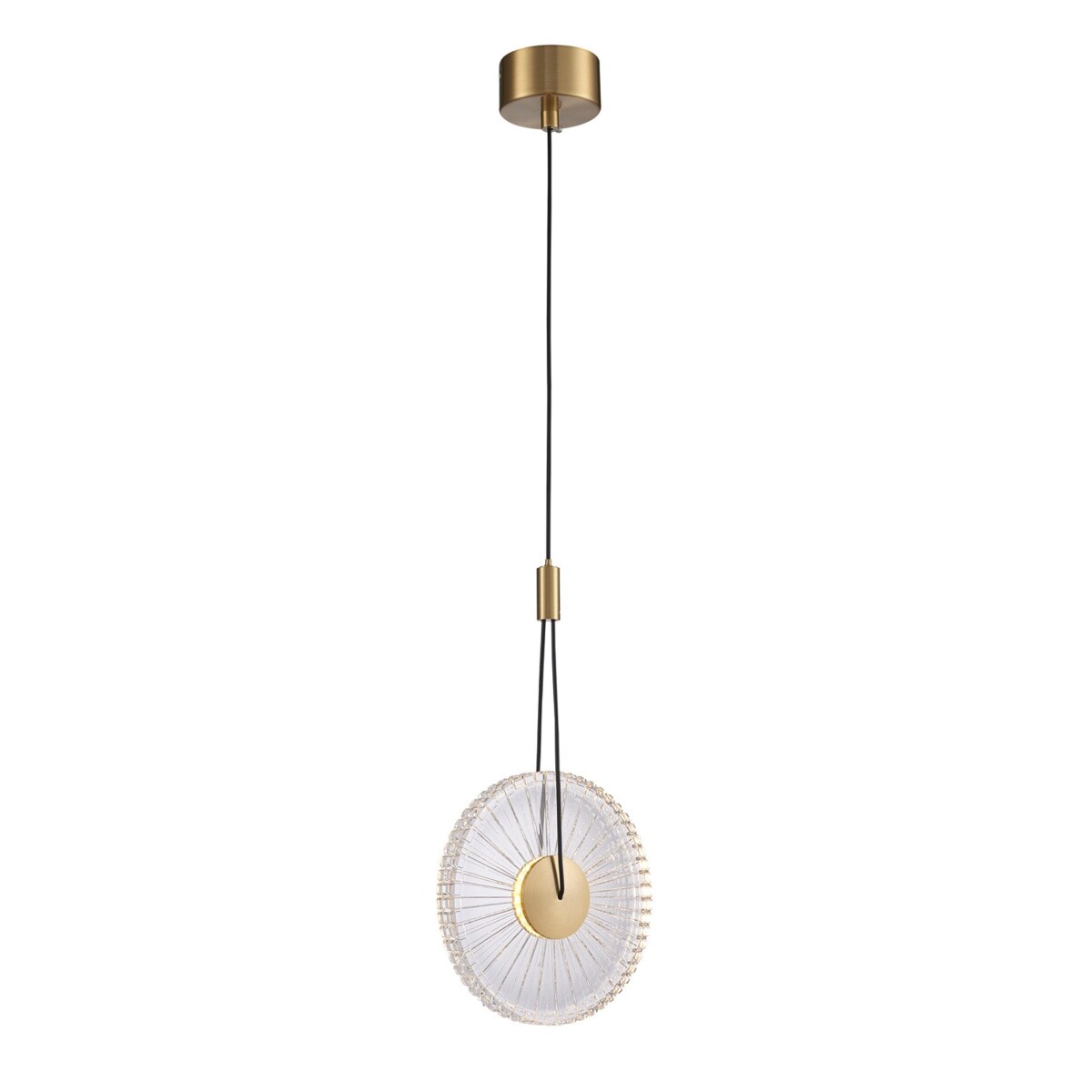 Lampa wisząca SUNBLAST - LED 20 cm, złota