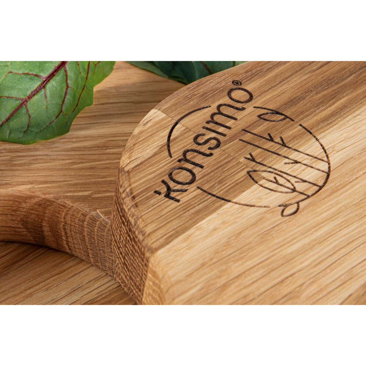 Konsimo LIVO Zestaw desek do krojenia (3szt.), drewno dębowe