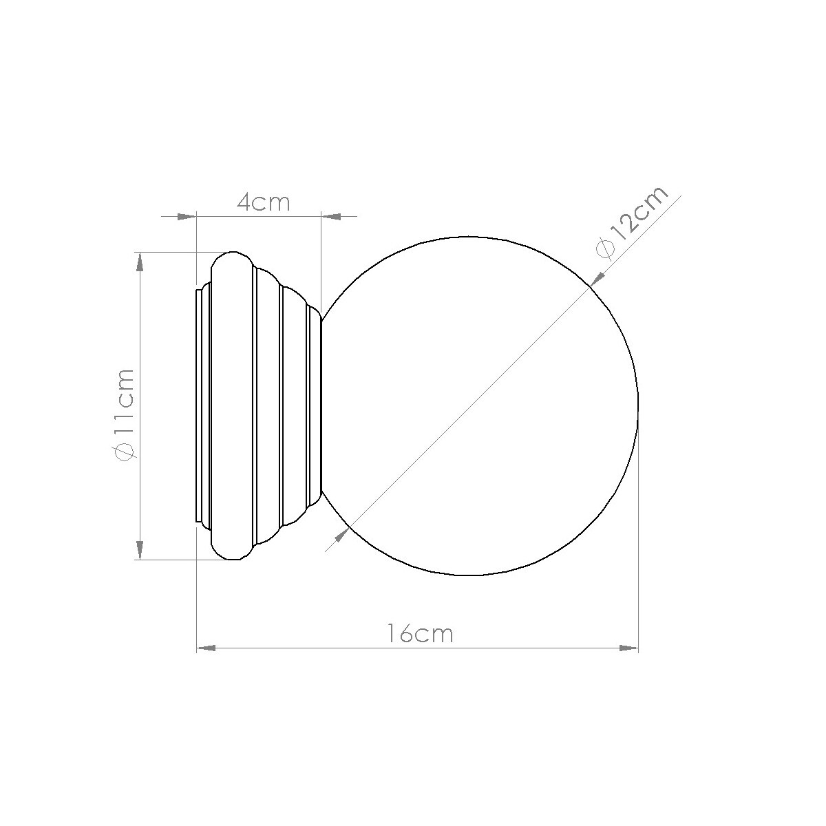 Kinkiet ZORI żółty IP44