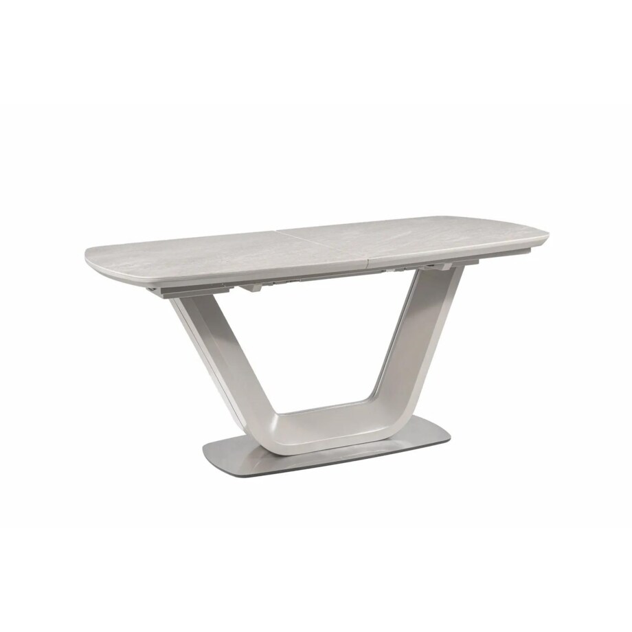 Stół ARMANI CERAMIC 160(220)x90 szary mat rozkładany