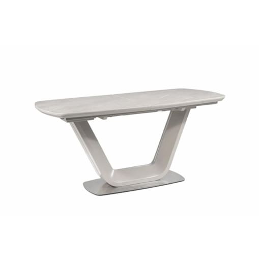 Stół ARMANI CERAMIC 160(220)x90 szary mat rozkładany