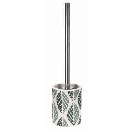 Kleine Wolke Leaf Szczotka WC ze stojakiem zielony