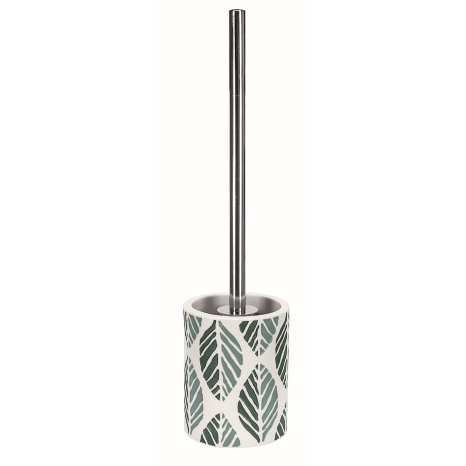 Kleine Wolke Leaf Szczotka WC ze stojakiem zielony
