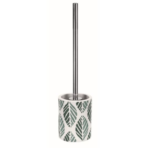 Kleine Wolke Leaf Szczotka WC ze stojakiem zielony