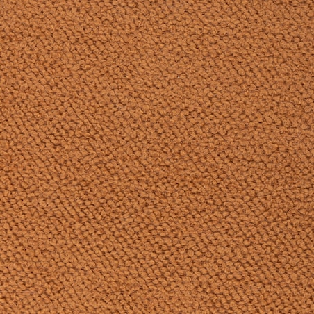 Pufa tapicerowana okrągła AMEA bouclé, Ø 39 cm