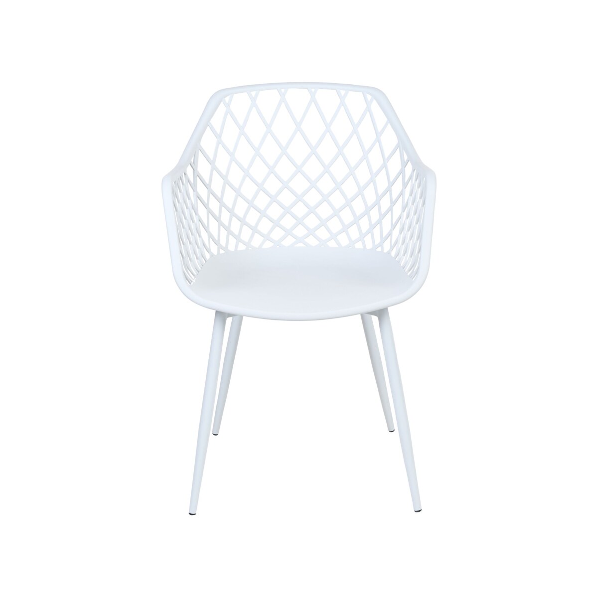 Zestaw 2 krzeseł do jadalni biały NASHUA II