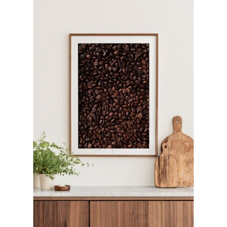 Poster Story, Plakat, Obraz - Ziarna Kawy, wymiary 21 x 30 cm