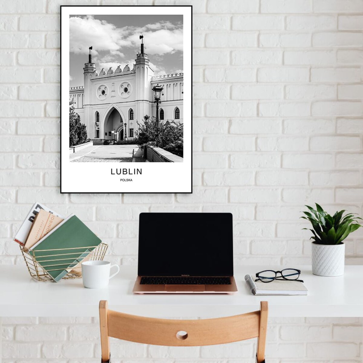 plakat lublin 21x30 cm