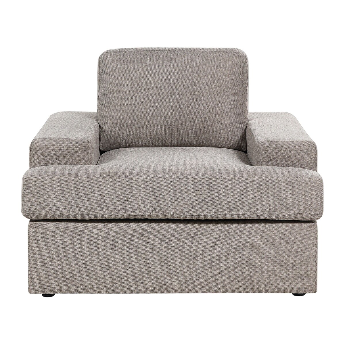 Komplet wypoczynkowy 4-osobowy brązowoszary ALLA