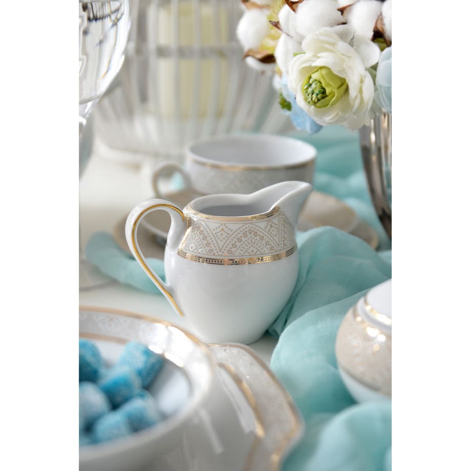 Garnitur do kawy dla 12 osób 40 el. Yvonne Lea Złota G620