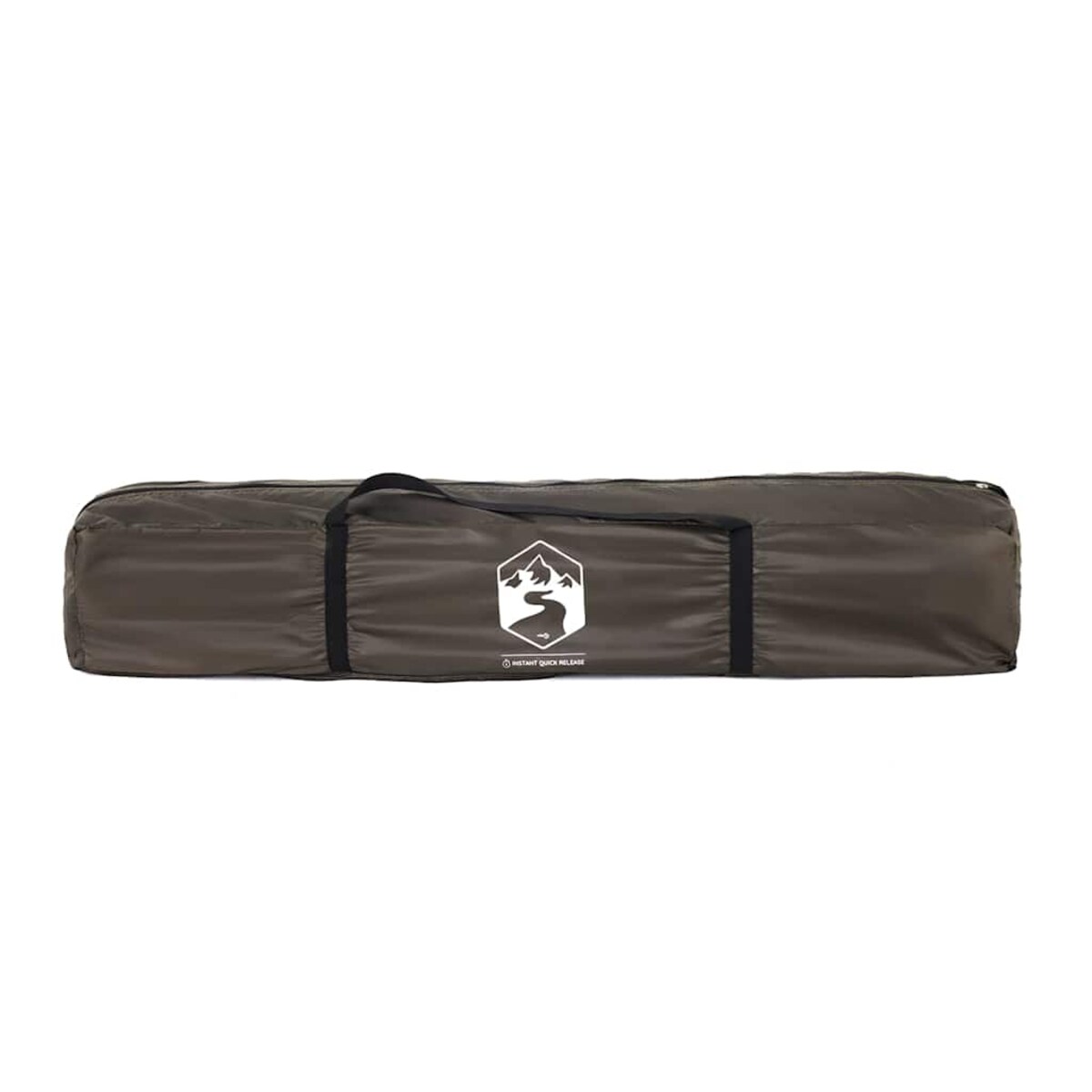 vidaXL Namiot wędkarski, 4-os., brązowy, szybkie rozkładanie