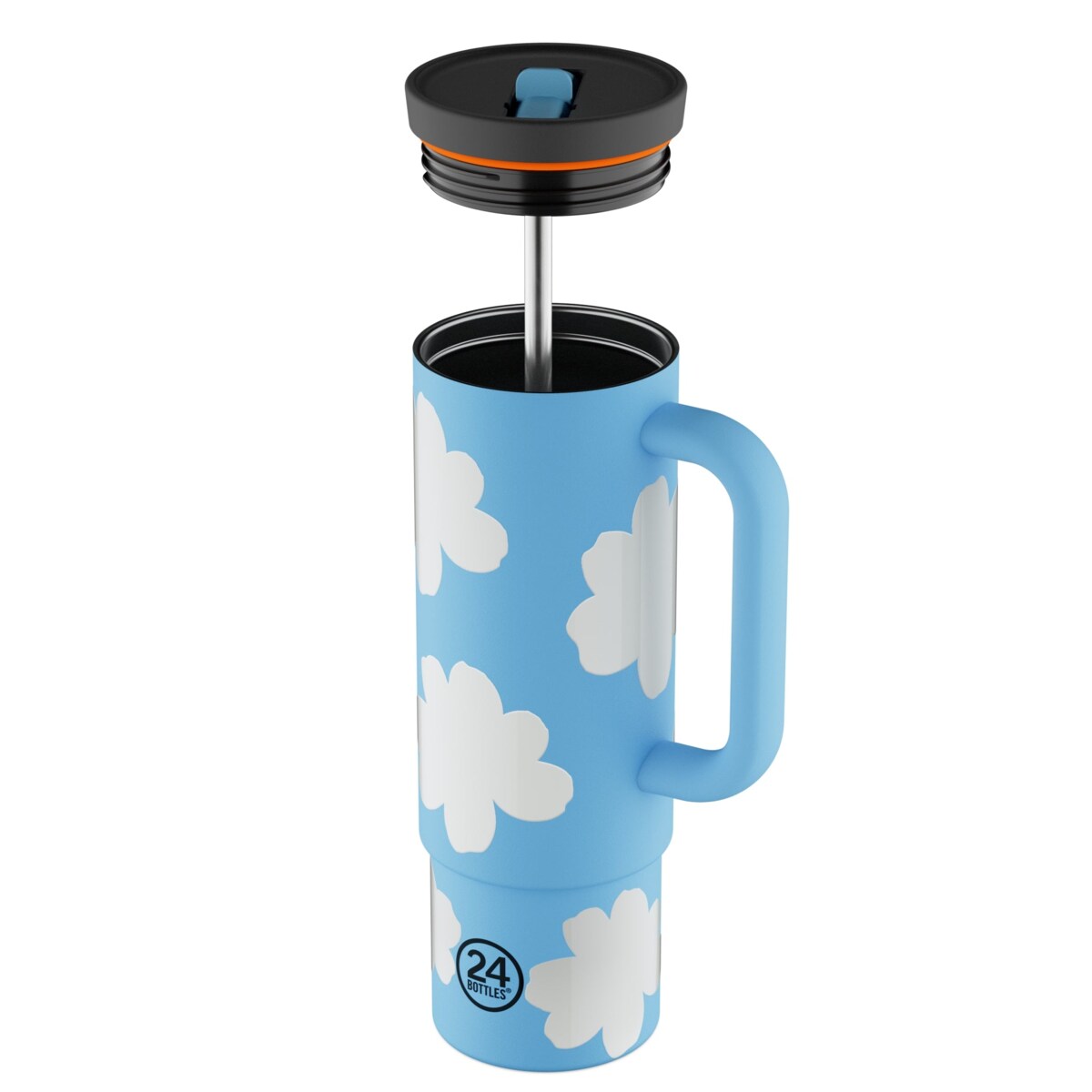24BOTTLES STRAW CUP kubek termiczny ze słomką, Daydreaming