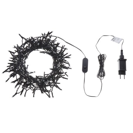 Oświetlenie świąteczne sterowane aplikacją Czarny IGALIKU