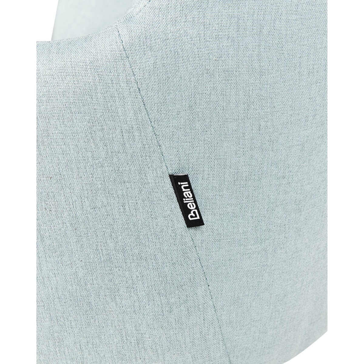 Zestaw 2 krzeseł do jadalni MIRA Tkanina Miętowy