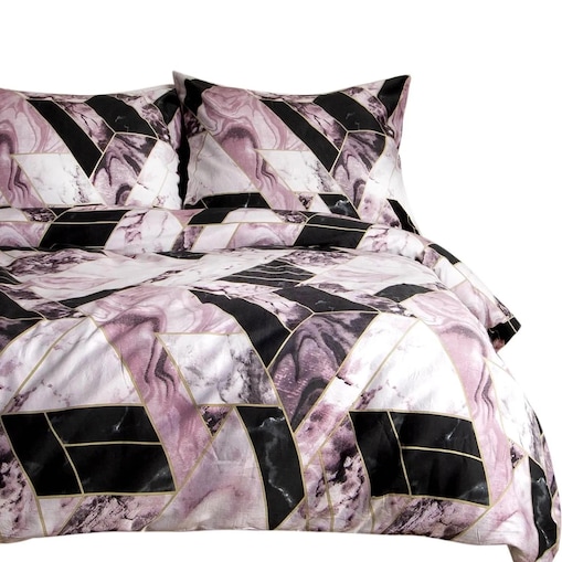 Komplet pościeli satyna bawełniana SATYNLOVE 1546/1 160x200