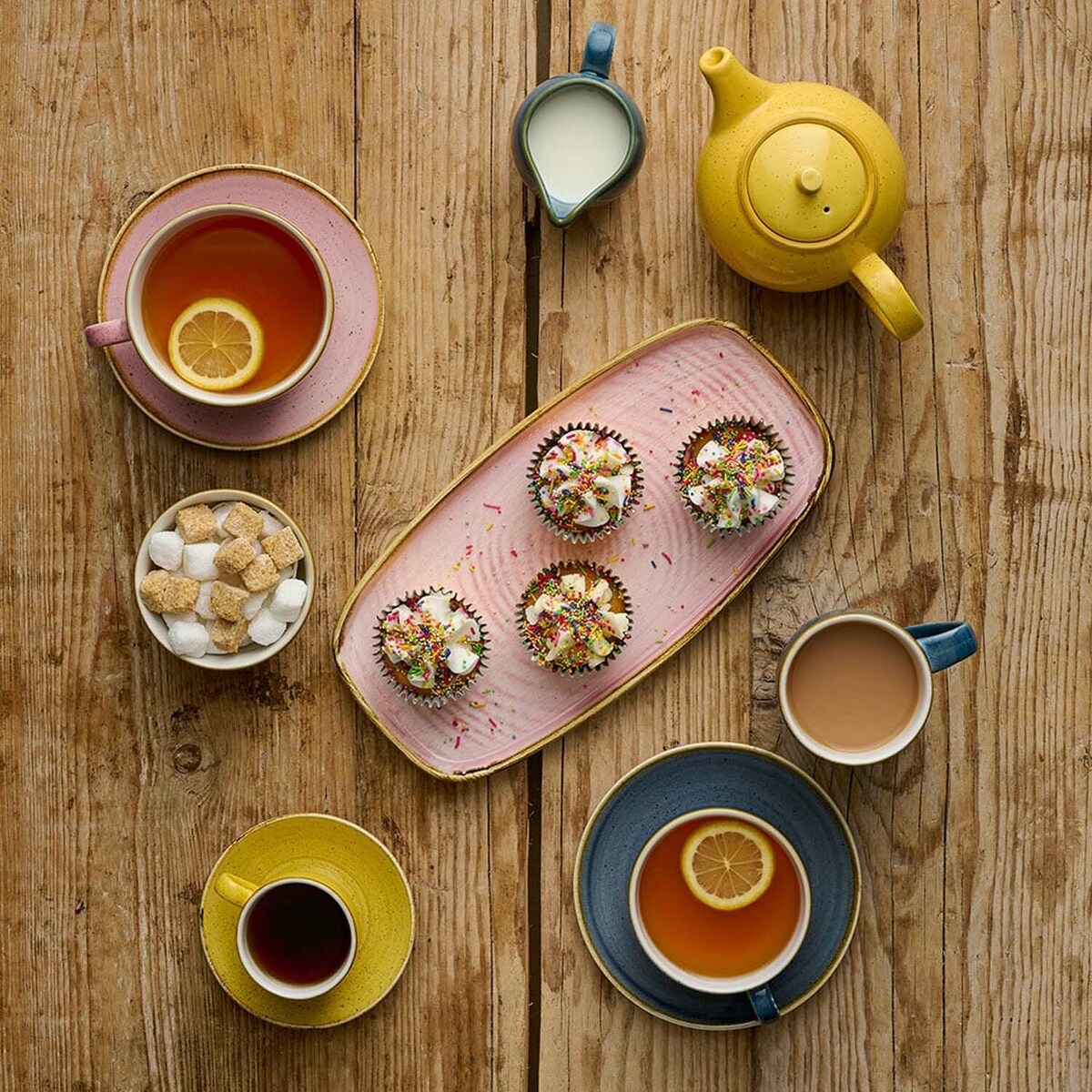 Dzbanek do herbaty Stonecast Petal Pink, 430ml