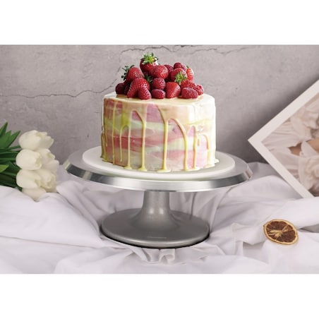 Patera obrotowa do ciast ciasta tortu babeczek 31cm KLAUSBERG