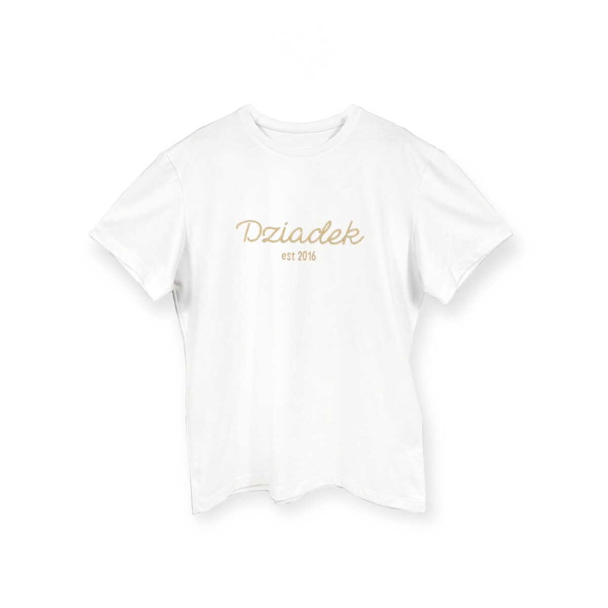 T-shirt biały męski - Dziadek - XXL/XXXL