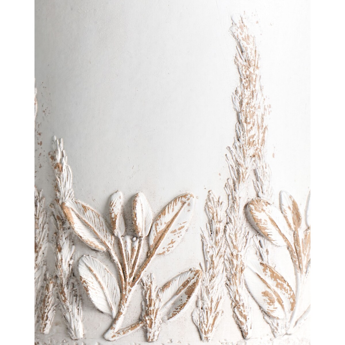 Doniczka na nóżkach PREWEZA Ceramika 23 cm Złamana biel