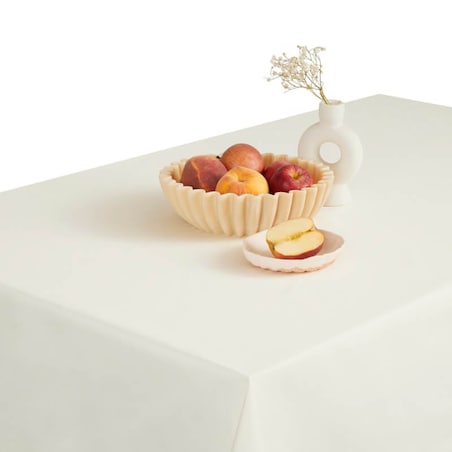 Obrus klasyczny ecru 150 x 250 cm