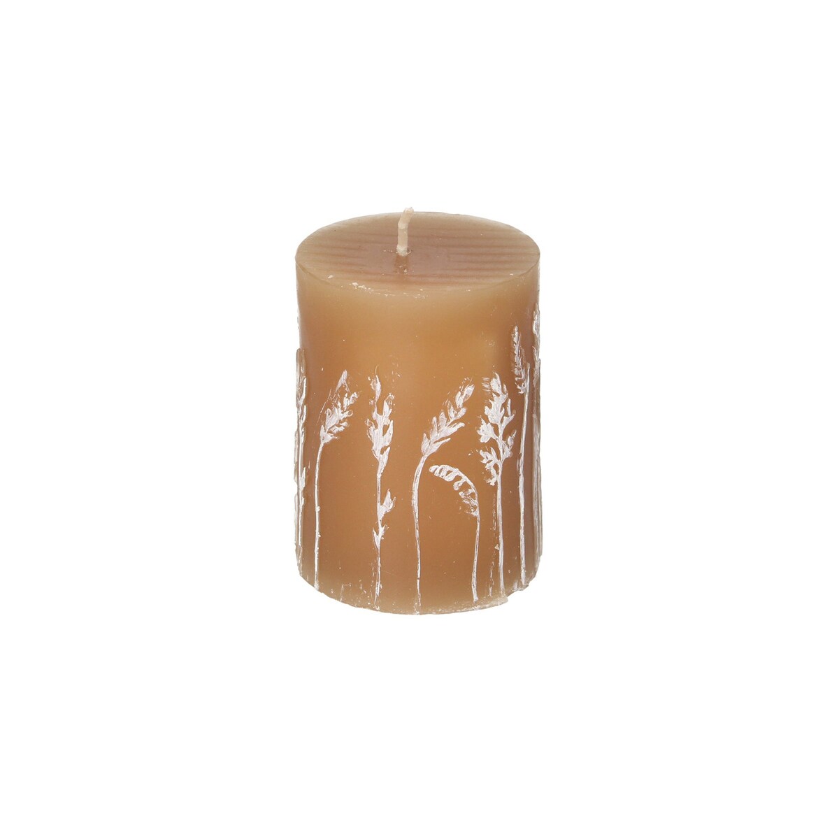 Świeca Giulia 9cm light brown, 7 x 9 cm