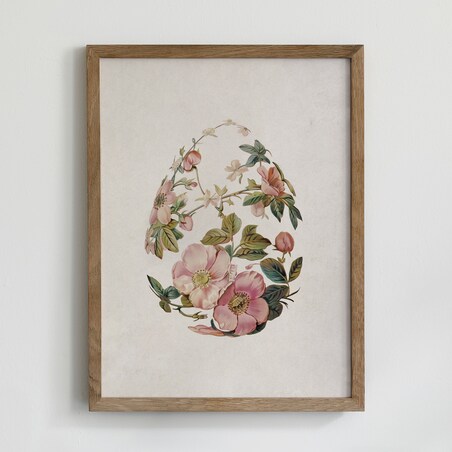 Plakat Kwiecista Pisanka #1 30x40cm