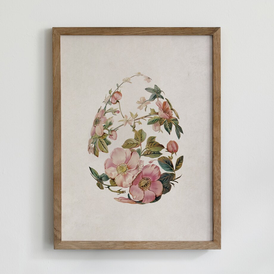 Plakat Kwiecista Pisanka #1 30x40cm