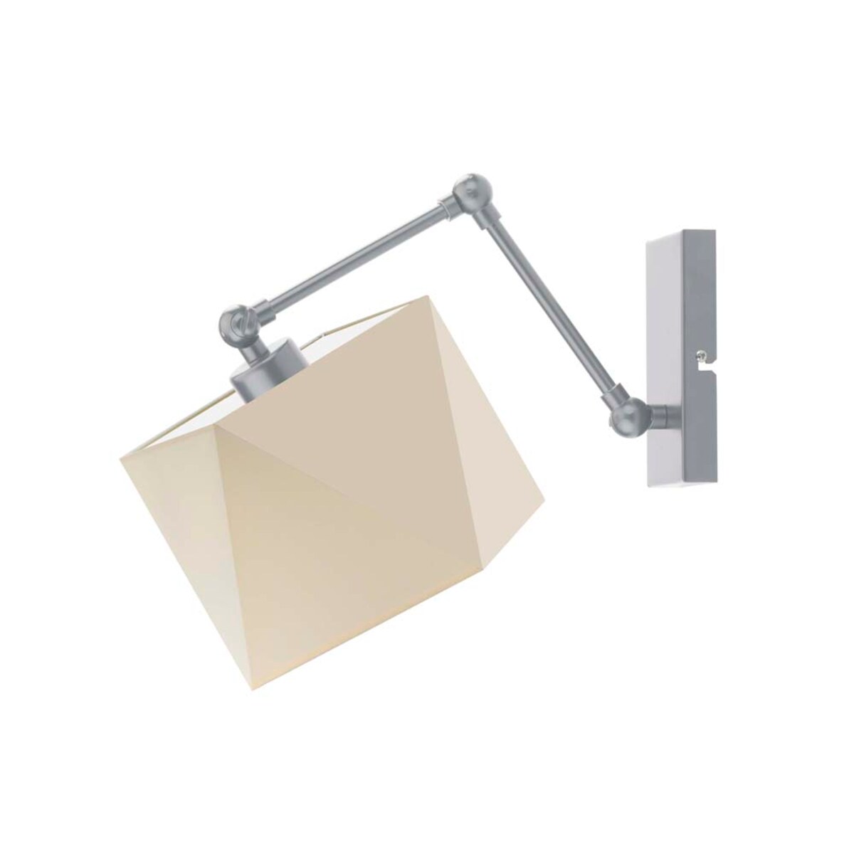 Kinkiet przegubowy lampa ścienna lampa na ścianę regulowany z abażurem diament SOUL
