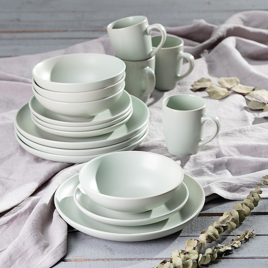 Zestaw obiadowy Vivo Mint 4/16, 28 x 28 x 30 cm