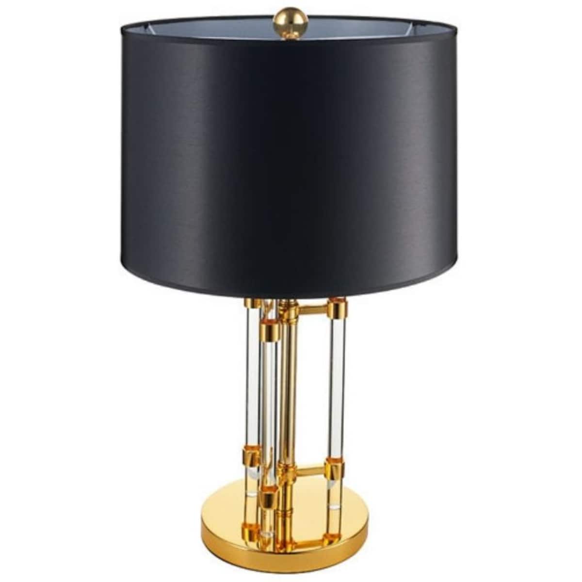Lampka stołowa do gabinetu Exclusivo DN921 Step czarna złota