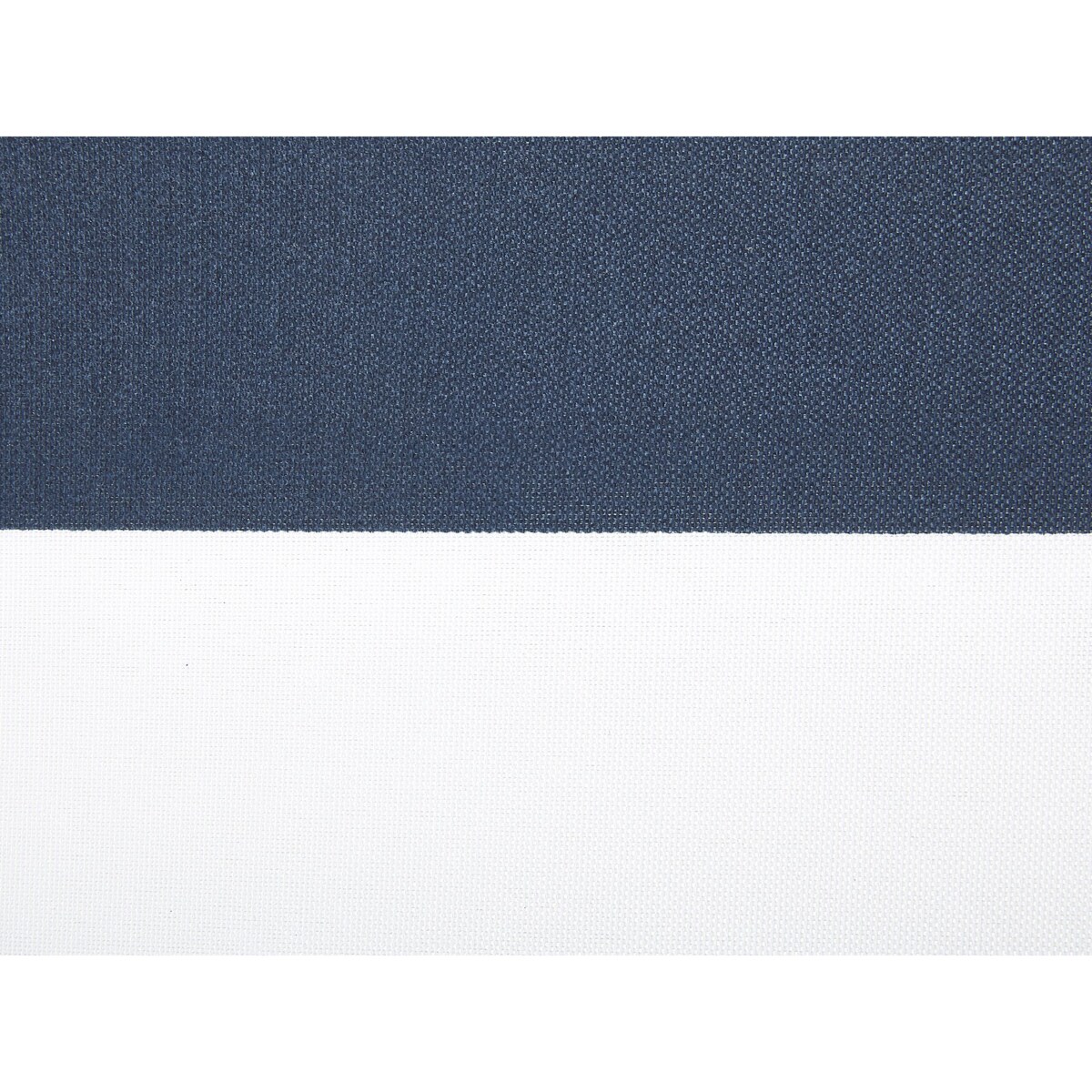 Zestaw 8 poduszek na krzesła ogrodowe niebiesko-biały SASSARI