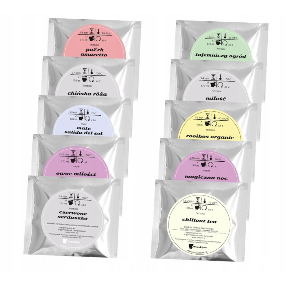 Zestaw prezentowy upominkowy "LOVE BOX" - herbaty, kawy, zaparzacz - prezent upominek na walentynki dla chłopaka dziewczyny niej niego żony męża kobiety faceta mężczyzny narzeczonej