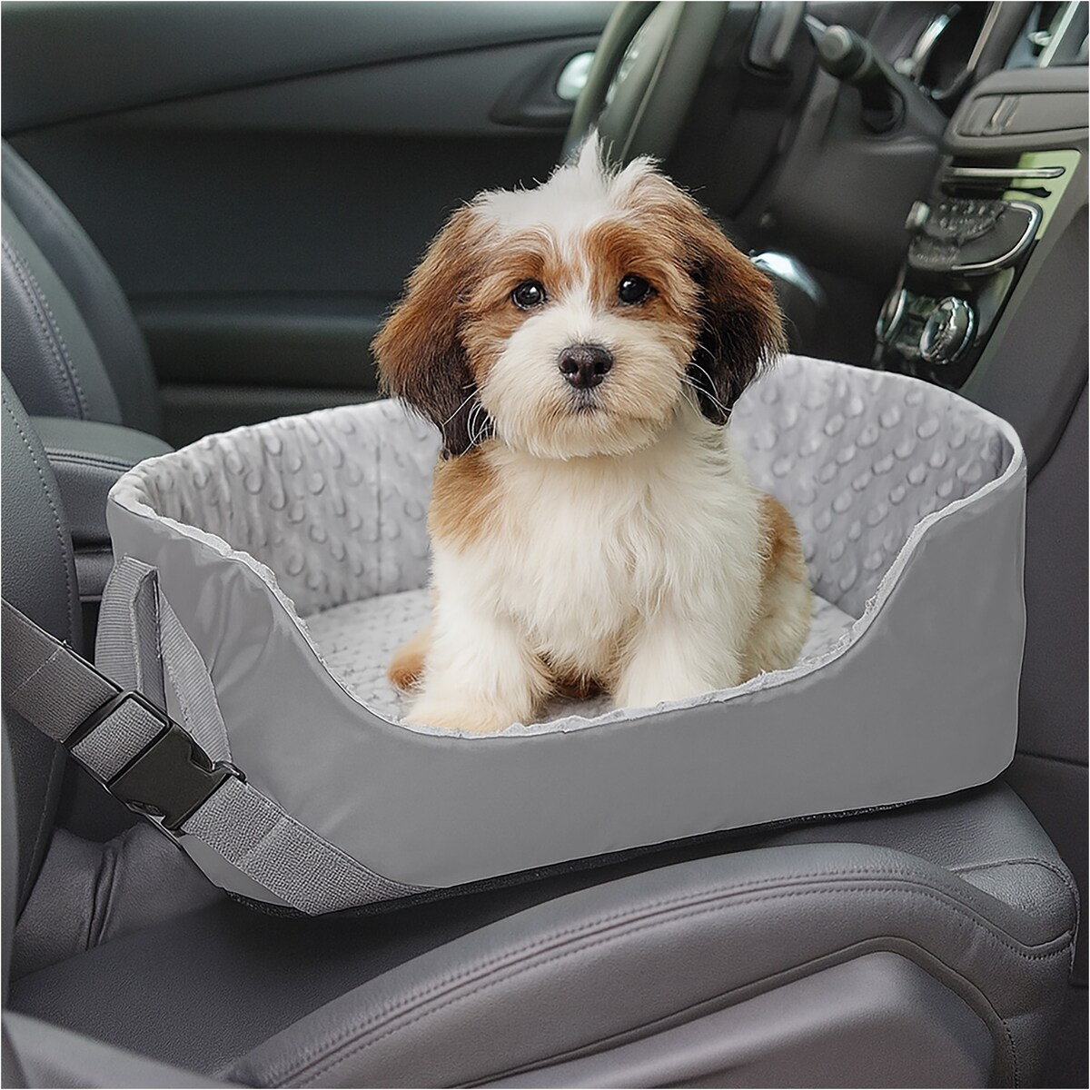 Transporter Samochodowy Posłanie Dla Zwierząt Psa Kota 50X40 Cm Szary