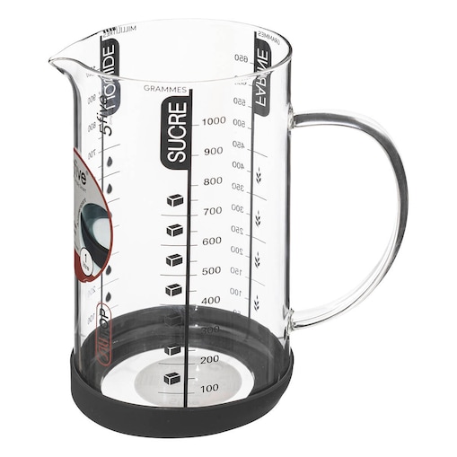 Menzurka kuchenna, szklana, 1 l