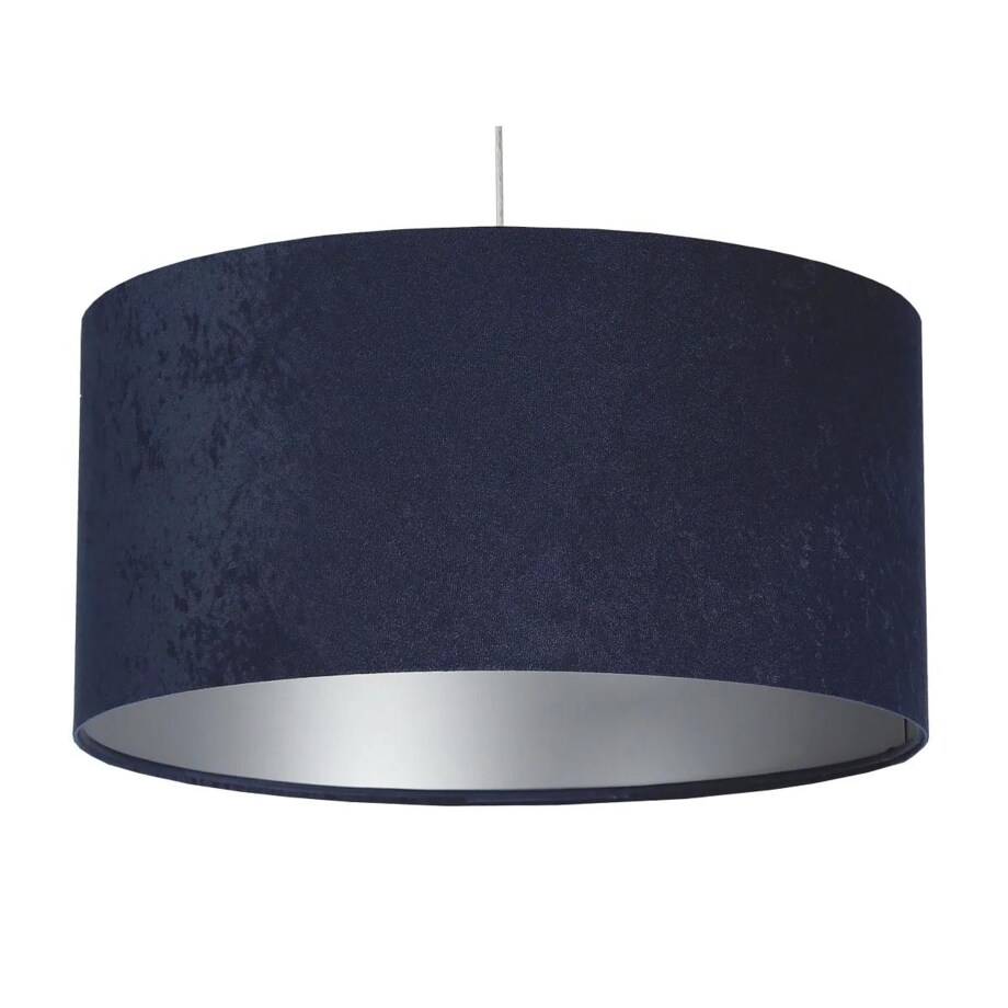 Lampa wisząca HOME 30 granatowa/srebrna