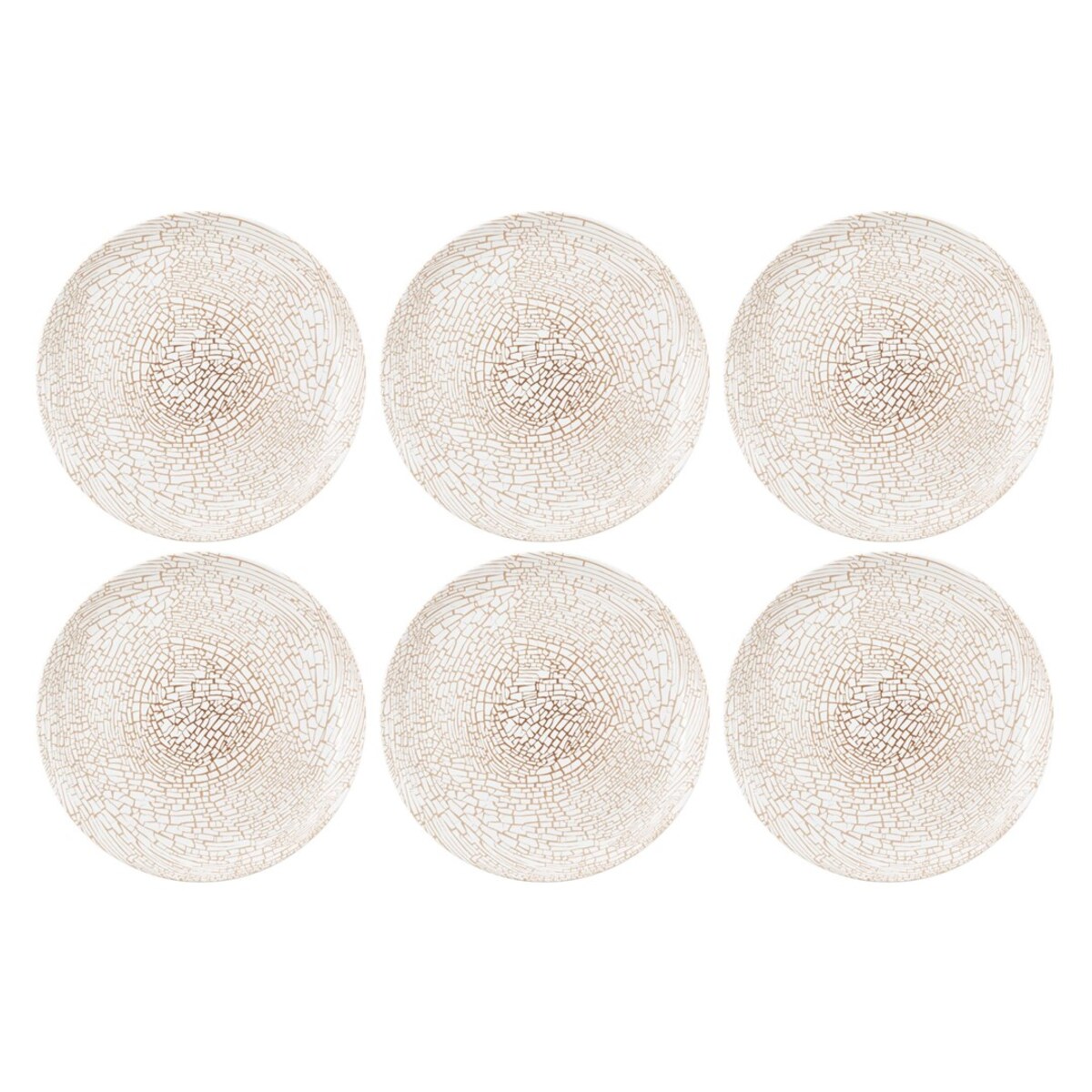 SELTMANN LIBERTY KRAKELEE Zestaw 6 talerzy obiadowych 27.5 cm