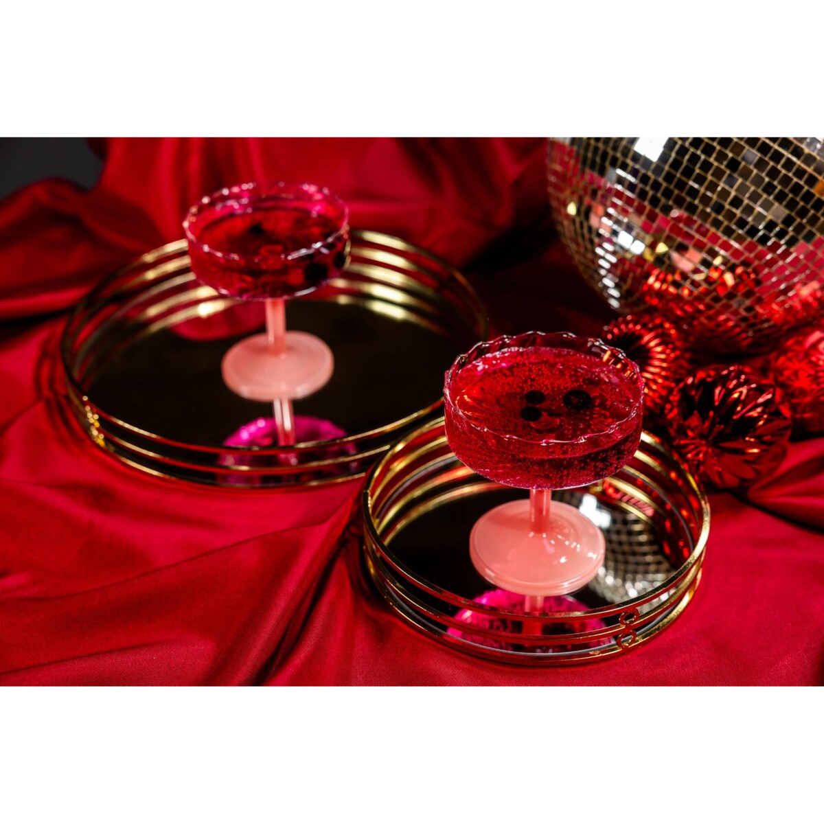 Taca lustrzana FEEL, 2 sztuki