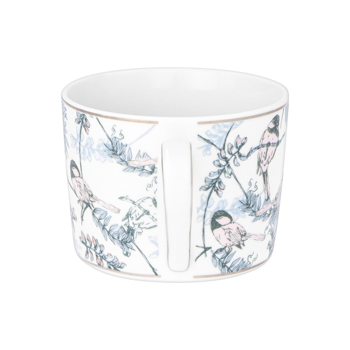 Zestaw filiżanek 250 ml ze spodkami dla 4 osób 8 el. Jenny Tori GX24