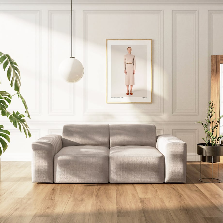 Villet Sofa 2 osobowa ecru