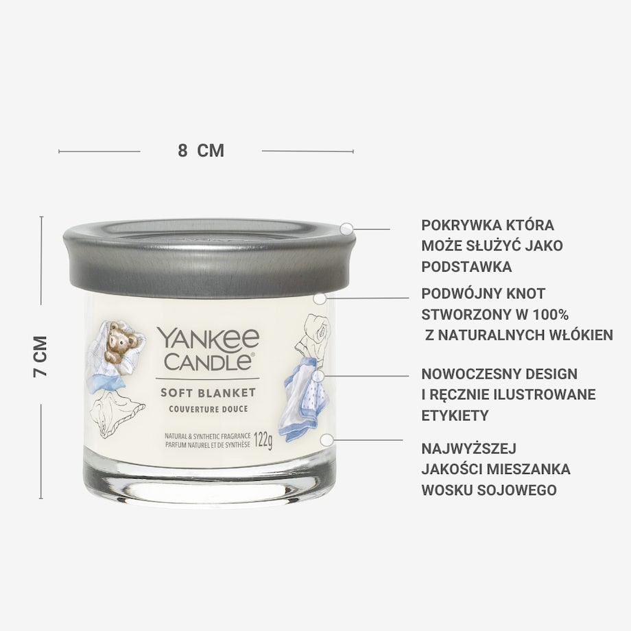 YC SIGNATURE - Tumbler mały SOFT BLANKET