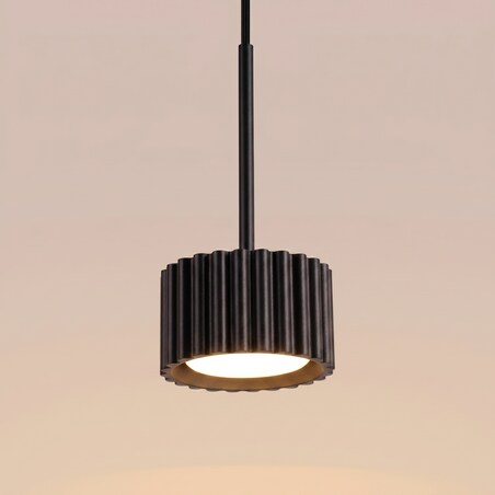 Lampa wisząca AURA 1 czarna Gx53