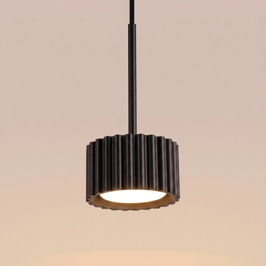 Lampa wisząca AURA 1 czarna Gx53