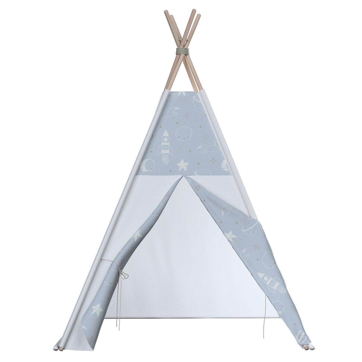 Tipi, szary, 110 x 110 x 155 cm, Magic Collection